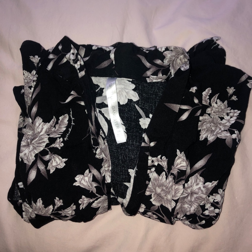 floral kimono